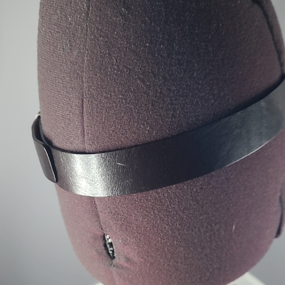 Genuine Leather Barbara & Company Black Belt with Gold and Turquoise Buckle - Picture 3 of 8